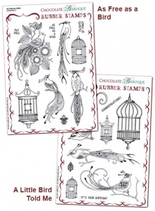 Birds of Paradise Rubber stamps Multi-buy - A5